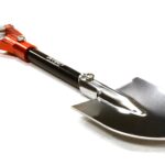 Realistic Scale Model Billet Machined D-Handle Utility Shovel 1/10 Size