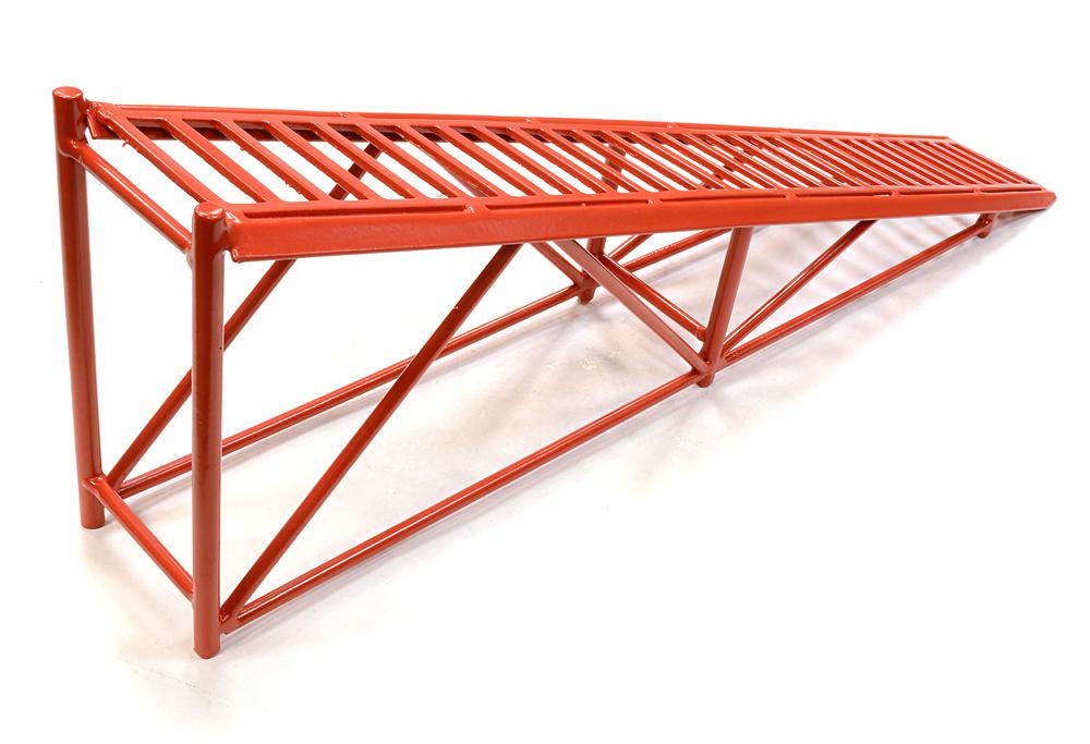 C26383RED Realistic Heavy-Duty Metal RTI Ramp for 1/10 Scale Crawler - Image 1