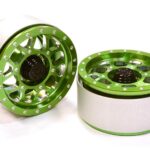 Billet Machined B9 Spoke Off-Road 1.9 (2) Beadlock Wheel for 1/10 Scale Crawler