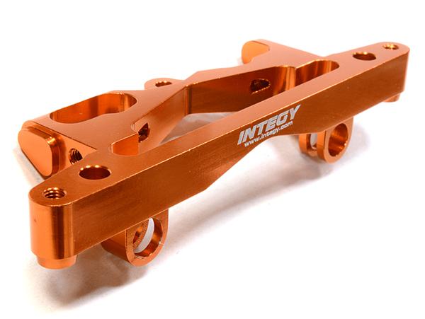 C26388ORANGE Billet Machined Shock Tower for HPI 1/10 Scale Crawler King - Image 1