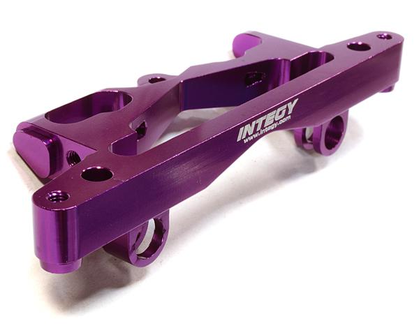 C26388PURPLE Billet Machined Shock Tower for HPI 1/10 Scale Crawler King - Image 1