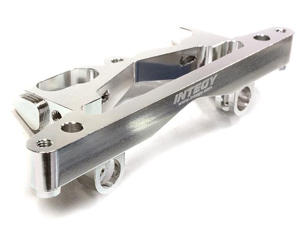 C26388SILVER Billet Machined Shock Tower for HPI 1/10 Scale Crawler King - Image 1