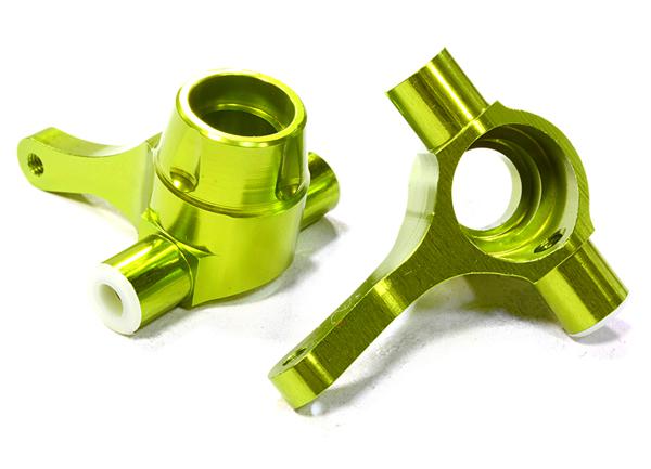 C26389GREEN Billet Machined Hub Carriers for HPI 1/10 Scale Crawler King - Image 1