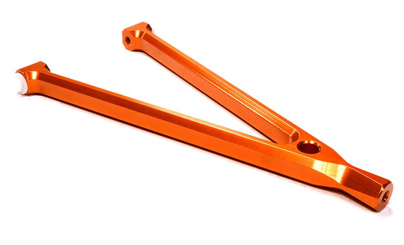 C26391ORANGE Billet Machined Upper Suspension Link for HPI 1/10 Scale Crawler King - Image 1
