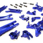 Blue Billet Machined Suspension Upgrade Kit for Traxxas 1/10 Scale Slash 4X4