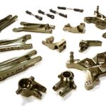 Grey Billet Machined Suspension Upgrade Kit for Traxxas Slash 4X4 1/10 Scale