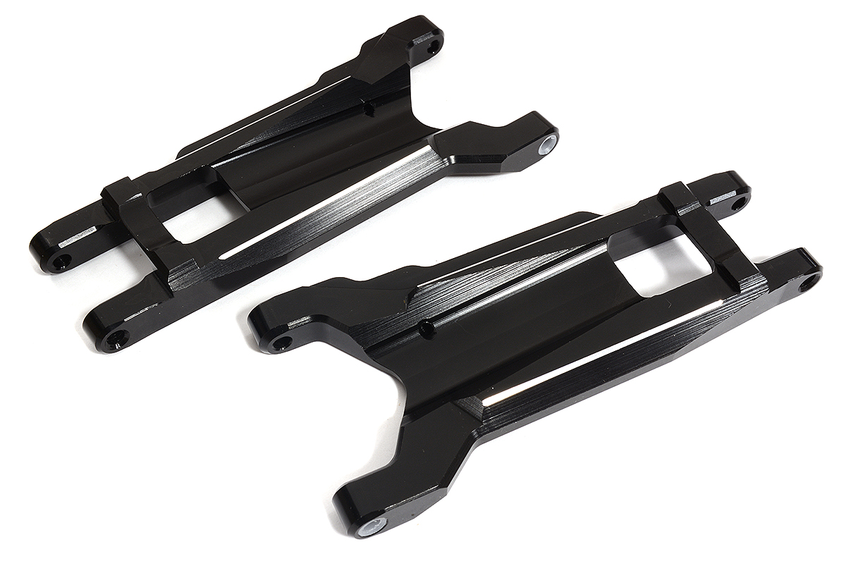 C26397BLACK Billet Machined Lower Suspension Arm for Traxxas 1/10 Slash 4X4 3655X - Image 1