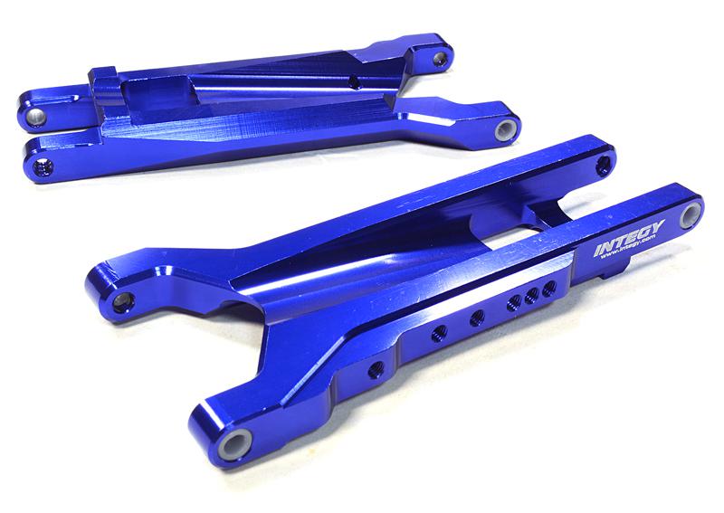 C26397BLUE Billet Machined Lower Suspension Arm for Traxxas 1/10 Slash 4X4 3655X - Image 1