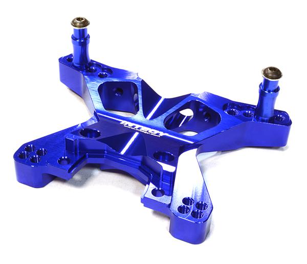 C26398BLUE Billet Machined Front Shock Tower for Traxxas 1/10 Slash 4X4 6839 - Image 1
