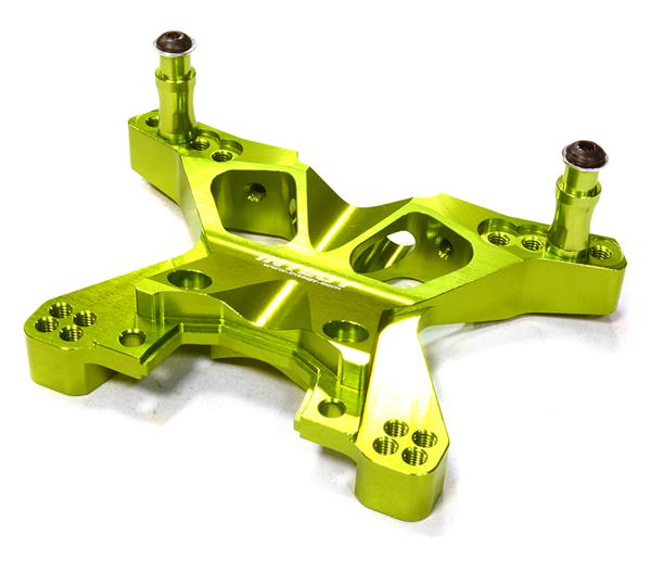 C26398GREEN Billet Machined Front Shock Tower for Traxxas 1/10 Slash 4X4 6839 - Image 1