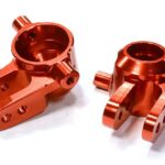 Billet Machined Steering Knuckles for Traxxas 1/10 Slash 4X4 & Rustler 4X4 6837