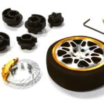 Dual 8 Spoke Steering Wheel Set for Most HPI, Futaba, Airtronics, Hitec & KO