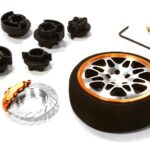 Dual 8 Spoke Steering Wheel Set for Most HPI, Futaba, Airtronics, Hitec & KO