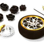 Dual 8 Spoke Steering Wheel Set for Most HPI, Futaba, Airtronics, Hitec & KO