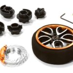 V10 Spoke Steering Wheel Set for Most HPI, Futaba, Airtronics, Hitec & KO