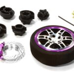 Dual 6 Spoke Steering Wheel Set for Most HPI, Futaba, Airtronics, Hitec & KO