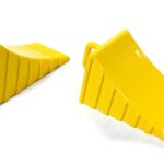 Realistic Scale Model Wheel Chock (2) 1/10 Size