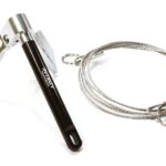 Billet Machined Realistic Scale Model Portable Winch Anchor w/ Chain 1/10 Size