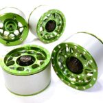 High Mass 2.2 Size Alloy XV12 Spoke Beadlock Wheel(4) for Scale Off-Road Crawler