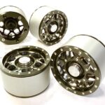 High Mass 2.2 Size Alloy XV12 Spoke Beadlock Wheel(4) for Scale Off-Road Crawler