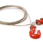 Realistic Cable & Hook Set for 1/10 Size Scale Crawler Truck