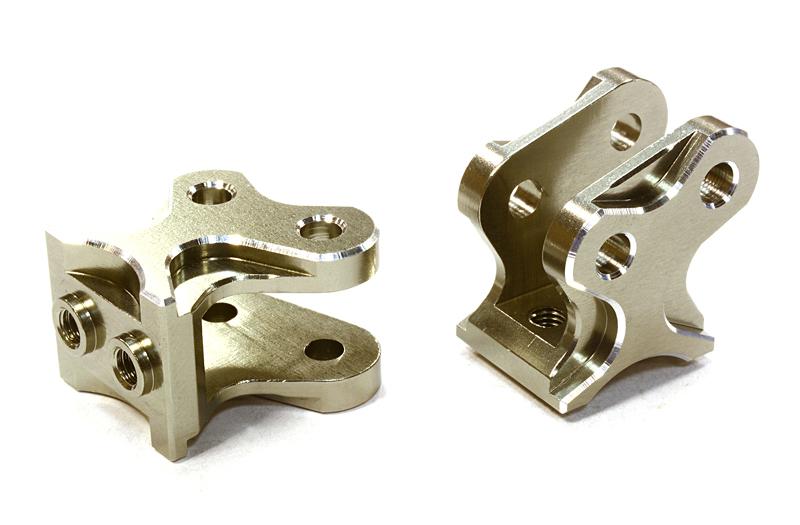 C26431GUN Billet Machined Alloy T5 Lower Suspension Link Mount (2) for Axial Wraith 2.2 - Image 1