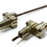 Billet Machined Hi-Lift Gearbox Rear Conversion for Axial Wraith 2.2 Rock Racer