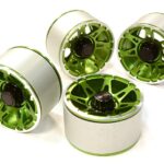 High Mass 2.2 Size Alloy A7 Spoke Beadlock Wheel (4) for Scale Off-Road Crawler