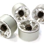 High Mass 2.2 Size Alloy A7 Spoke Beadlock Wheel (4) for Scale Off-Road Crawler