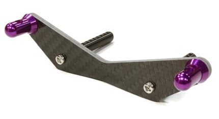 Machined Front Body Mount Set for HPI 1/10 Scale Crawler King