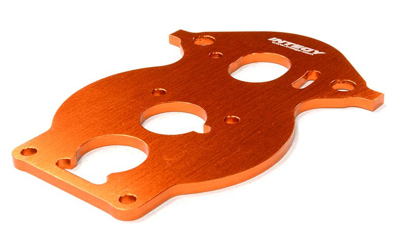 C26452ORANGE Billet Machined Motor Plate for HPI 1/10 Scale Crawler King - Image 1