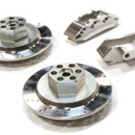 Realistic Alloy Machined Front Brake Hex Hub Set for HPI 1/10 Scale E10 On-Road