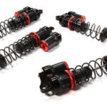 Billet Machined Piggyback Shock Set for Traxxas 1/10 Rustler 2WD & Bandit VXL