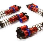 Billet Machined Piggyback Shock Set for Traxxas 1/10 Rustler 2WD & Bandit VXL