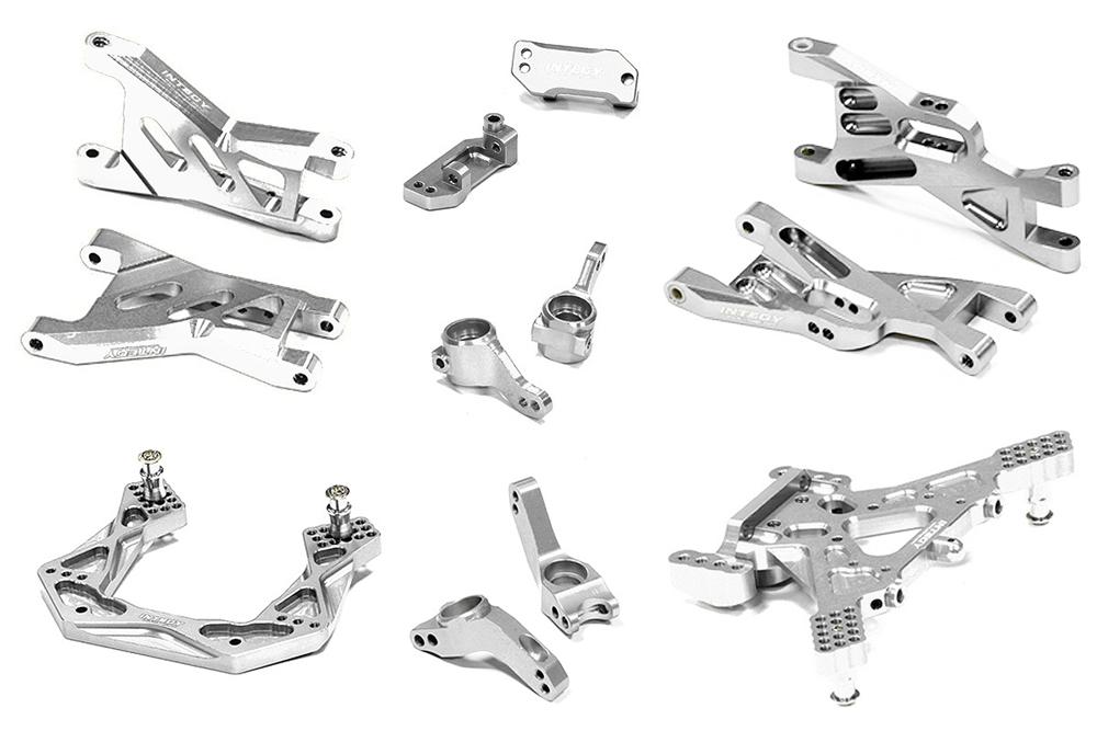 C26460SILVER Billet Machined Suspension Kit for Traxxas 1/10 Bandit - Image 1
