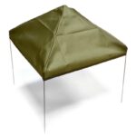 Realistic Pop Up 15x15 Inch Canopy Tent for 1/10 Scale Crawler Truck