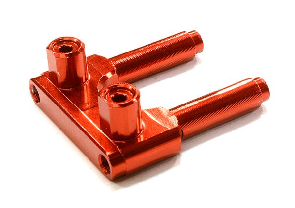 C26491RED Billet Machined Gearbox Brace for Vaterra Twin Hammers 1.9 Rock Racer - Image 1