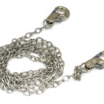 Realistic 1/10 Scale Metal Drag Chain w/ Tow Hooks for Off-Road Crawler