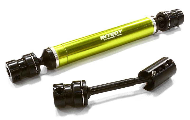 C26502GREEN Billet Machined Center Drive Shafts for Vaterra Twin Hammers 1.9 Rock Racer - Image 1