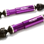 Dual Joint Telescopic Front Drive Shafts for 1/10 Stampede 4X4 & Slash 4X4 6851X