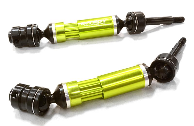 C26506GREEN Dual Joint Telescopic Rear Drive Shafts for Traxxas 1/10 Bandit - Image 1