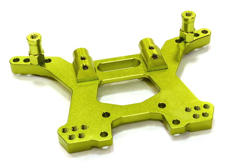 C26520GREEN Billet Machined Rear Shock Tower for Traxxas 1/10 Slash 4X4 LCG 6838 - Image 1