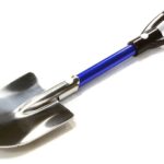 Realistic Scale Model Billet Machined D-Handle Utility Shovel 1/10 Size
