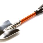 Realistic Scale Model Billet Machined D-Handle Utility Shovel 1/10 Size
