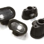 Realistic Spot Light (4) w/o LED, Plastic Housing for 1/10 & 1/8 Scale