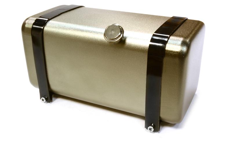 C26534GUN Model Composite Fuel Tank 125x62x65mm for Custom 1/10 Trucks & Tractors - Image 1