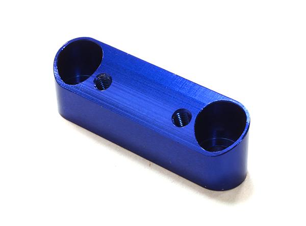 C26535BLUE Billet Machined Replacement Mount for T7935 Type Front Bumper - Image 1
