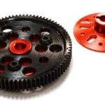 Slipper Clutch Plates w/ Steel 81T Spur Gear for Axial SCX-10, AX10 & Wraith 2.2