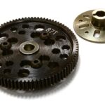 Slipper Clutch Plates w/ Steel 87T Spur Gear for Axial SCX-10, AX10 & Wraith 2.2
