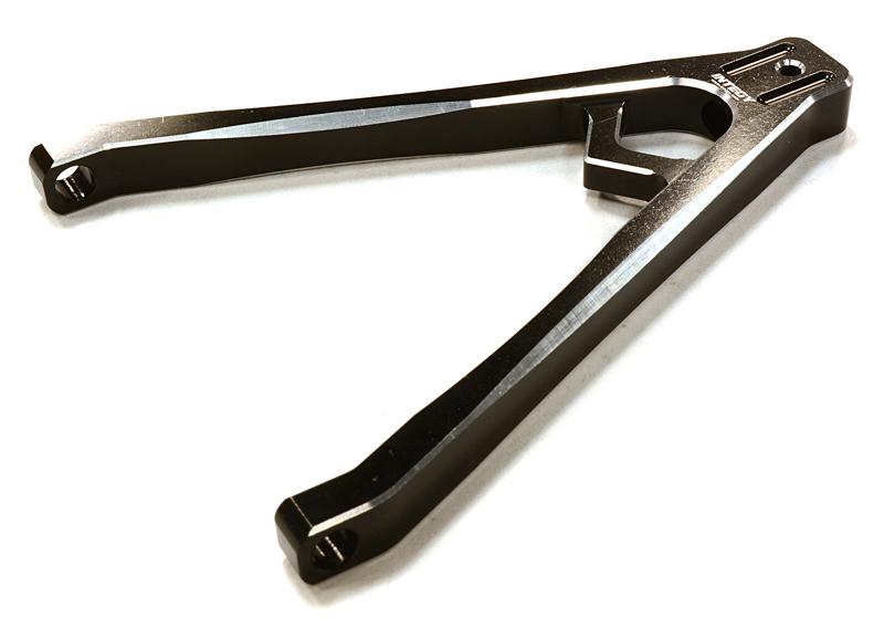 C26542BLACK Billet Machined Upper Suspension Y-Link for Axial 1/10 SCX-10 Scale Crawler - Image 1